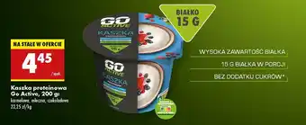 Biedronka Kaszka proteinowa karmelowa Go active oferta