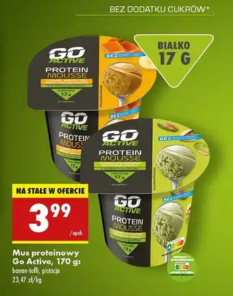 Biedronka Mus banan-toffi Go active oferta