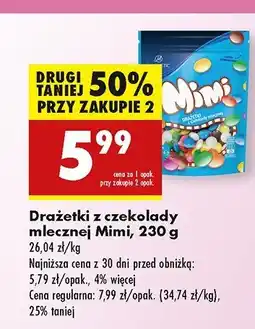 Biedronka Draże z mlecznej czekolady Mimi oferta