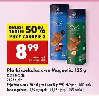 Biedronka Płatki czekoladowe orzechowe Magnetic oferta