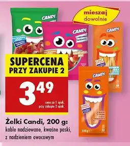 Biedronka Żelki nadziane oranżadki Candi (biedronka) oferta