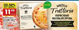 Biedronka Pizza quattro formaggi Donatello pizza oferta