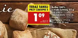 Biedronka Bułka z mąki żytniej oferta