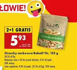 Biedronka Orzechy nerkowca Bakad'or oferta