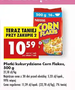 Biedronka Płatki śniadaniowe Nestle corn flakes Corn flakes (nestle) oferta