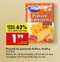 Biedronka Proszek do pieczenia Gellwe oferta