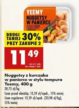 Biedronka Nuggetsy w panierce Yeemy oferta