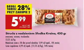 Biedronka Strucla owocowa Słodka kraina oferta