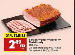 Biedronka Boczek wędzony Mościbrody oferta