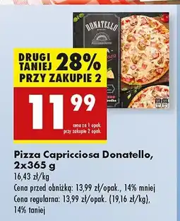 Biedronka Pizza capricciosa Donatello pizza oferta