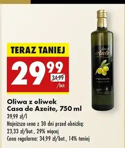 Biedronka Oliwa z oliwek Casa de azeite oferta