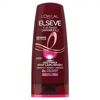 Drogeria Dr.Max L'Oréal Paris Elseve Full Resist Odżywka stop łamliwości 200 ml oferta