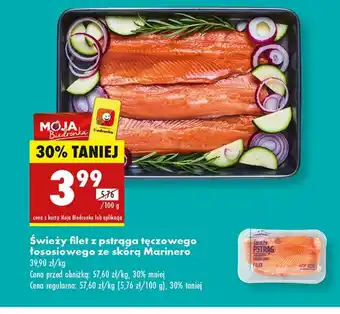 Biedronka Filet z pstrąga Marinero oferta