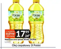 Sużyw Olej Polski oferta