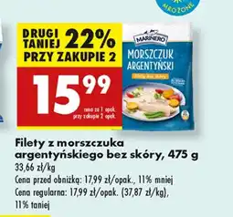 Biedronka Filety rybne Marinero oferta