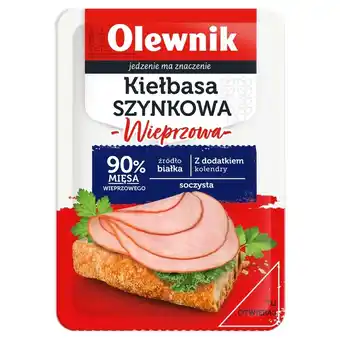 Biedronka Olewnik Kiełbasa szynkowa wieprzowa 90 g oferta