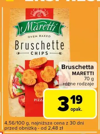 Carrefour Express Bruschetta Maretti oferta