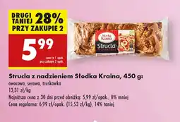 Biedronka Strucla z nadzieniem Słodka kraina oferta