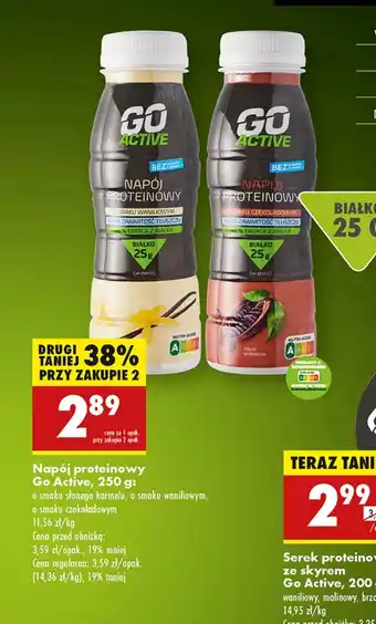 Biedronka Napój Go Active oferta