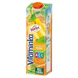 Top Market Hortex Vitaminka Sok jabłko marchew banan 1 l oferta