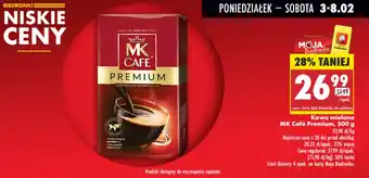 Biedronka Kawa mielona MK Café Premium, 500 g oferta