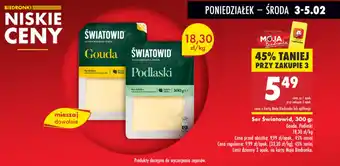 Biedronka Ser Światowid, 300 g oferta