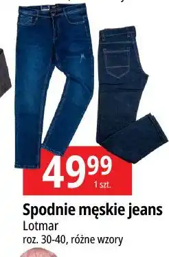 E.Leclerc Spodnie męskie jeans 30-40 Lotmar oferta