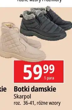 E.Leclerc Botki damskie 36-41 Skarpol oferta