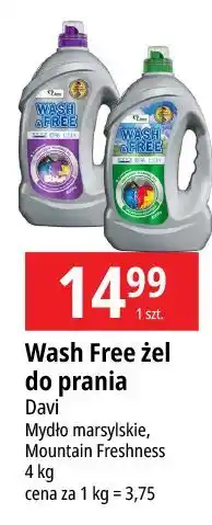 E.Leclerc Żel do prania mountain spring Wash & Free oferta