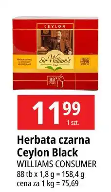 E.Leclerc Herbata czarna Sir William's Tea oferta