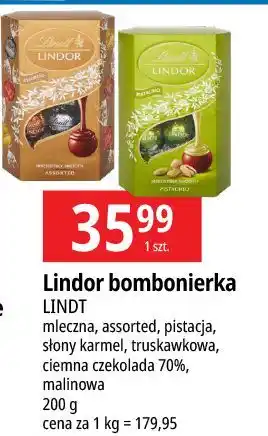 E.Leclerc Bombonierka raspberry & cream Lindt Lindor oferta