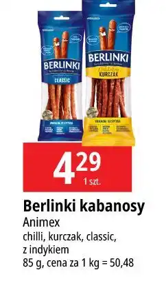 E.Leclerc Kabanosy z indyka Morliny Berlinki oferta