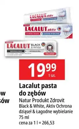 E.Leclerc Pasta do zębów black & white Lacalut oferta