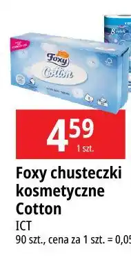 E.Leclerc Chusteczki higieniczne Foxy Cotton oferta