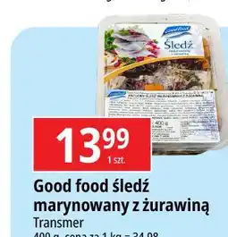 E.Leclerc Śledzie z żurawiną Good Food oferta