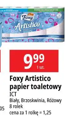 E.Leclerc Papier toaletowy biały Foxy Artistico oferta