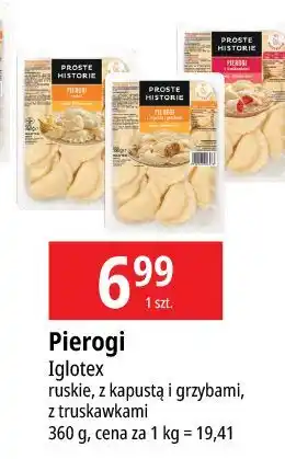 E.Leclerc Pierogi z truskawkami Iglotex Proste Historie oferta