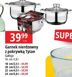 E.Leclerc Garnek tytan 5.8 l Galicja oferta