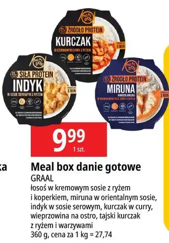 E.Leclerc Wieprzowina na ostro z warzywami i ryżem Meal Box oferta