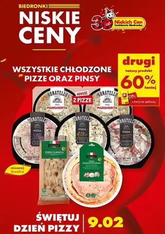 Biedronka Pizze chłodzone Donatello oferta