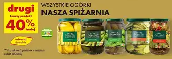 Biedronka Ogórki kaszubskie Nasza Spiżarnia oferta