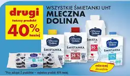 Biedronka Śmietanka do kawy Mleczna Dolina oferta