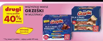 Biedronka Wafelek dziel na 6 kakaowy Grześki oferta