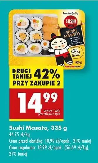 Biedronka Sushi masato 4You oferta