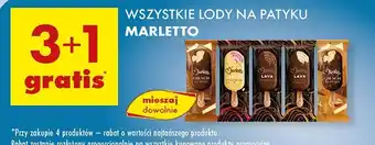 Biedronka Lód crunch almond Marletto oferta