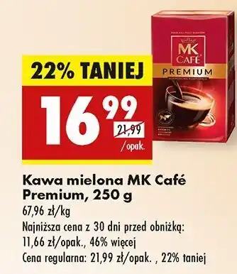 Biedronka Kawa Mk Cafe Premium oferta