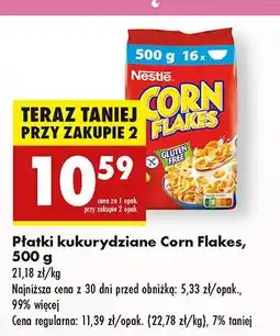 Biedronka Płatki śniadaniowe Corn Flakes (Nestle) oferta