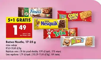 Biedronka Baton chocolate Fitness (Nestle) oferta