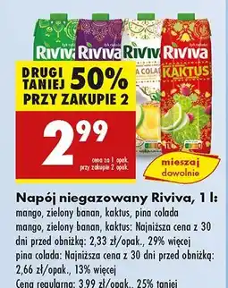 Biedronka Napój pina colada Riviva oferta