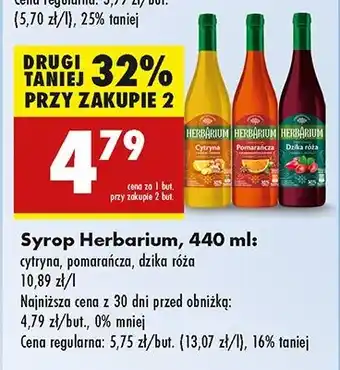 Biedronka Syrop dzika róża Herbarium oferta